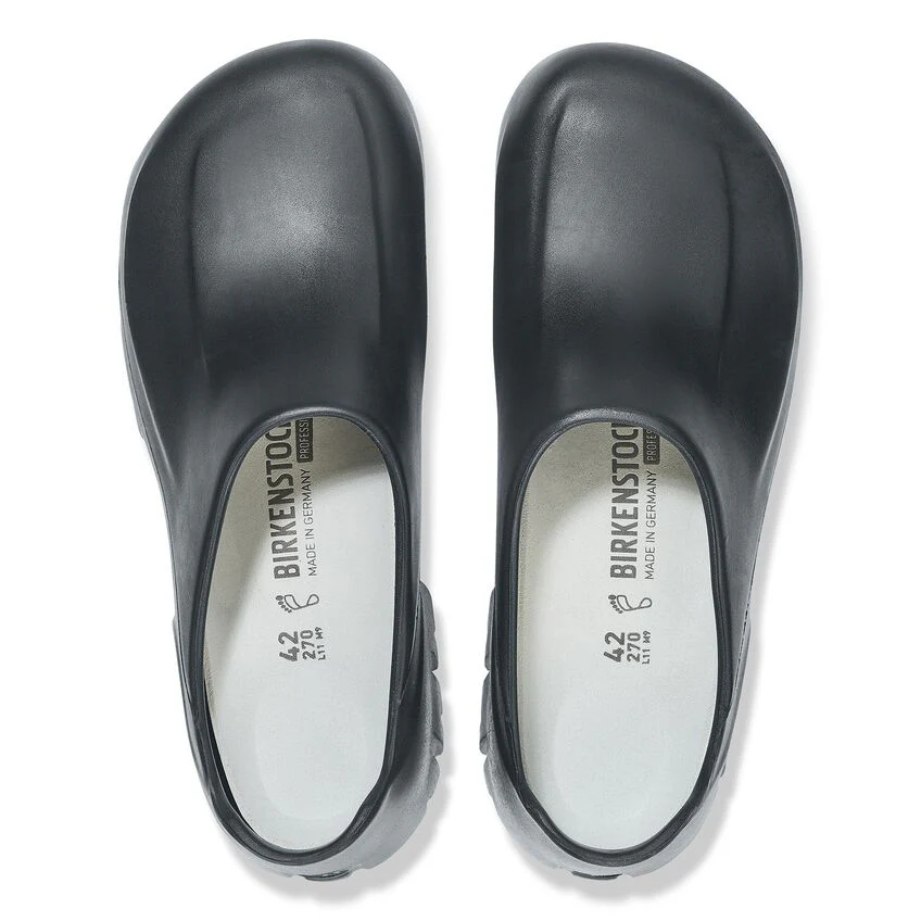 Birkenstock A640 Polyurethane Clog in Black - Image 5