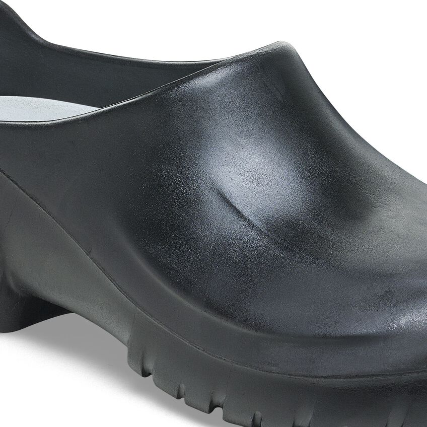 Birkenstock A640 Polyurethane Clog in Black - Image 8