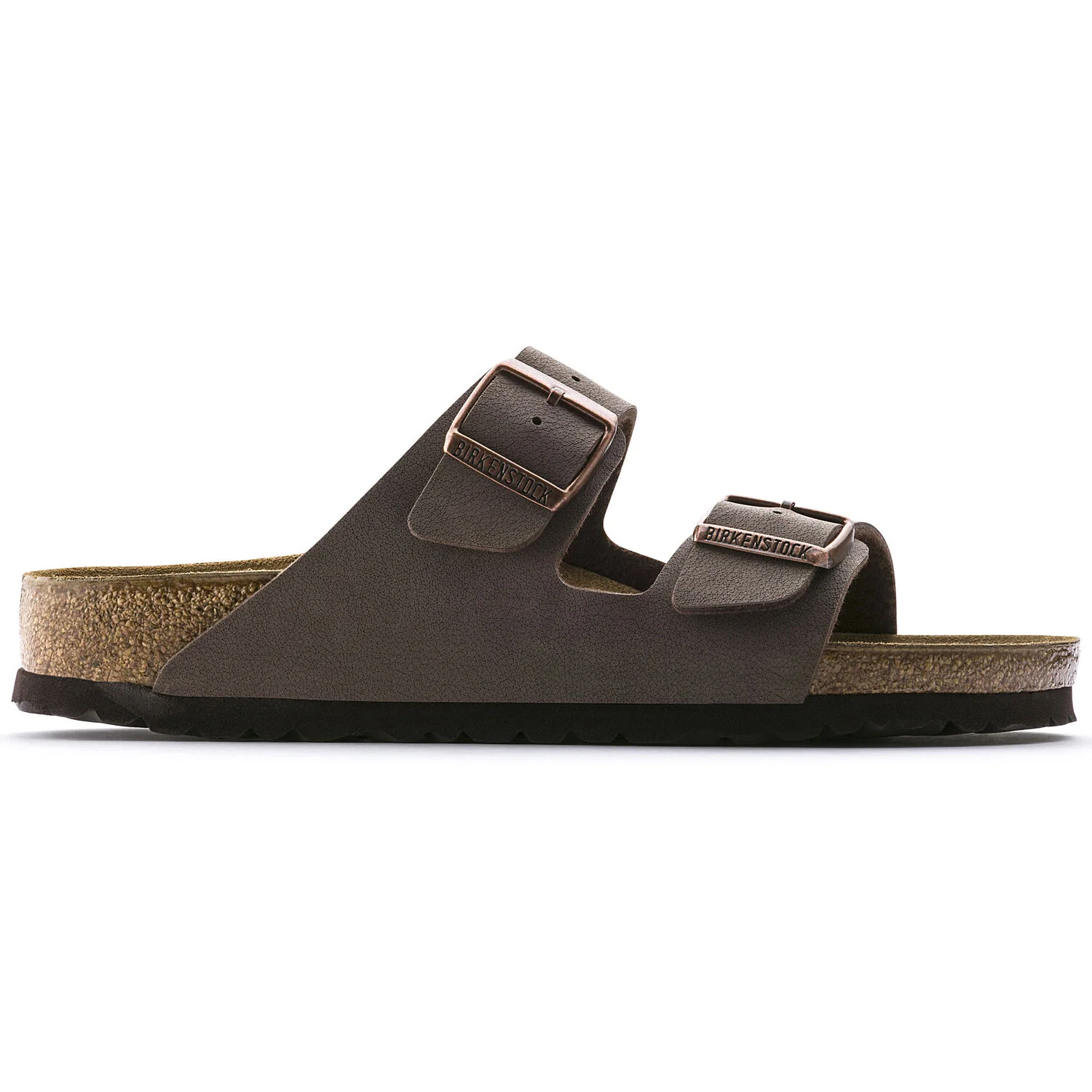 Birkenstock Arizona Birkibuc Classic Footbed Sandal in Mocca - Image 6