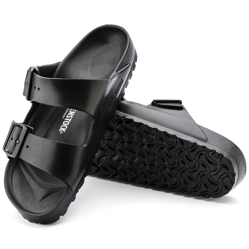 Birkenstock Arizona Essentials Eva Sandal in Black - Image 4