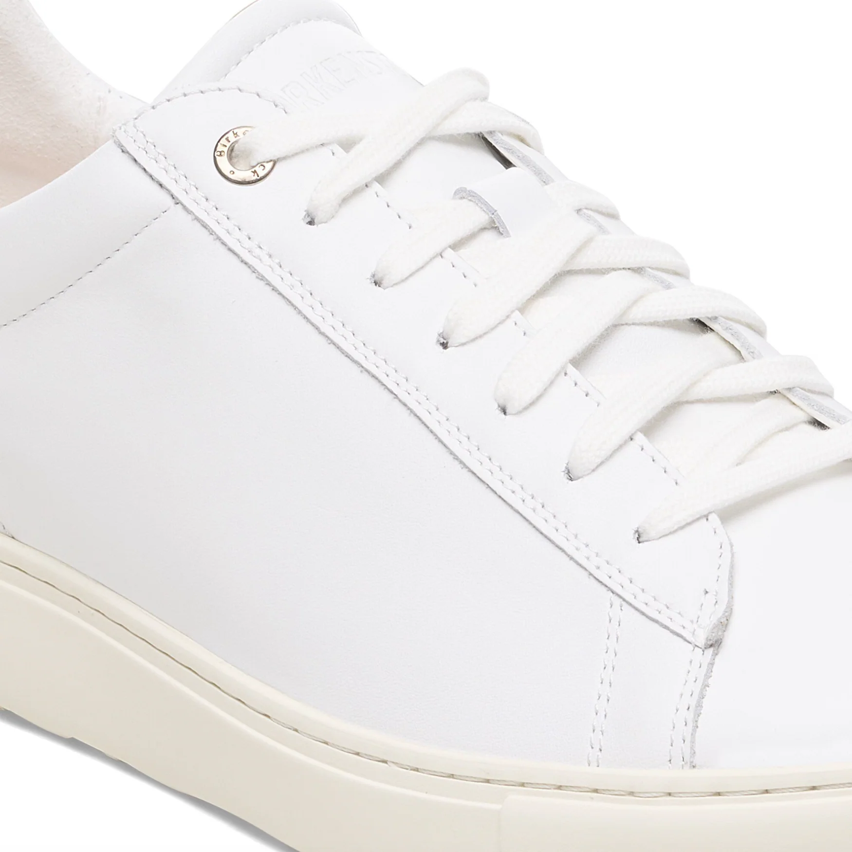 Birkenstock Bend Leather Low Sneaker in White - Image 7