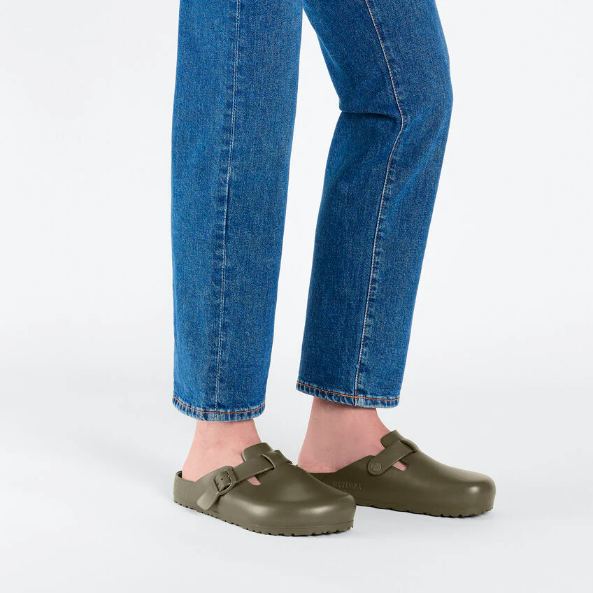 Birkenstock Boston Essentials EVA in Faded Khaki - Image 3