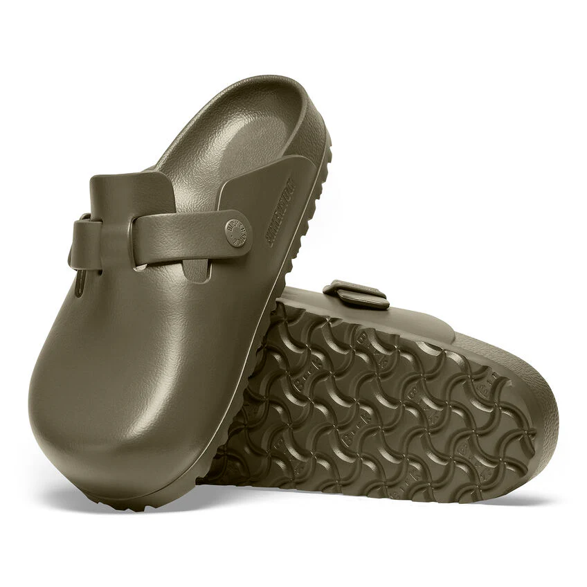 Birkenstock Boston Essentials EVA in Faded Khaki - Image 5