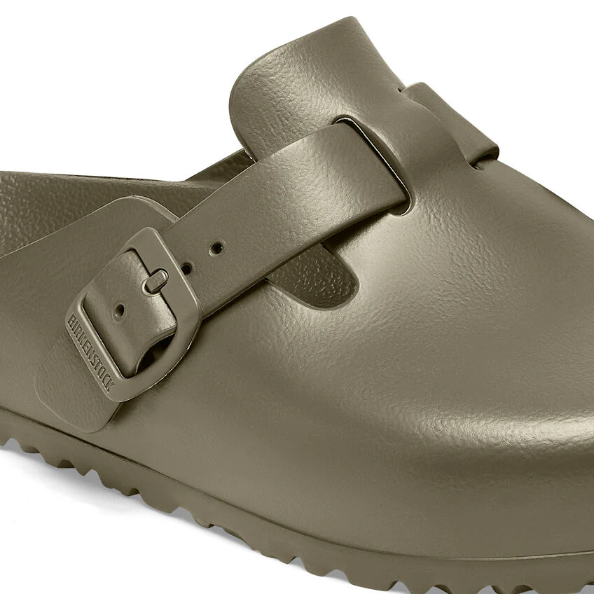 Birkenstock Boston Essentials EVA in Faded Khaki - Image 9