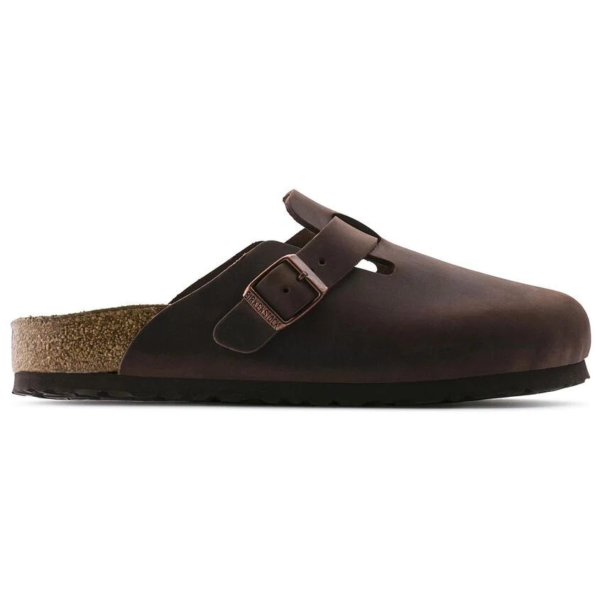 Birkenstock Boston Soft Footbed Oiled Leather in Habana - Image 3