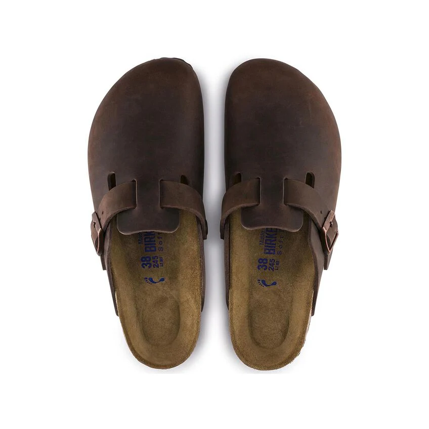 Birkenstock Boston Soft Footbed Oiled Leather in Habana - Image 6
