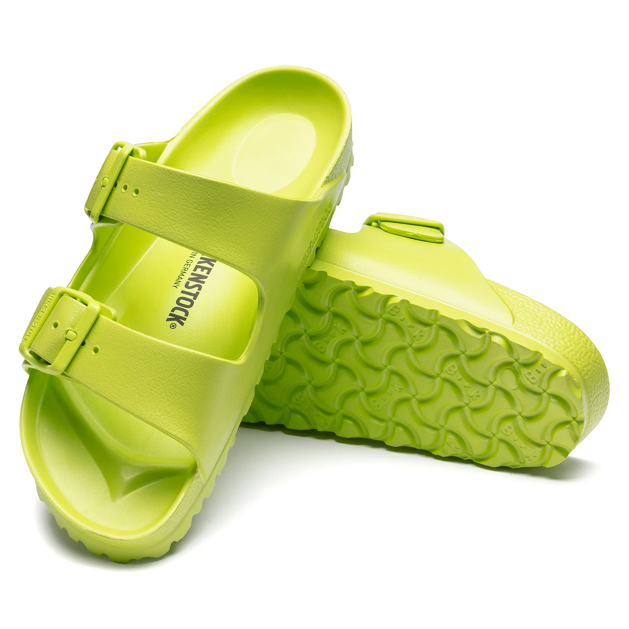 Birkenstock Women's Arizona Eva Essentials Sandal in Active Lime - Image 4