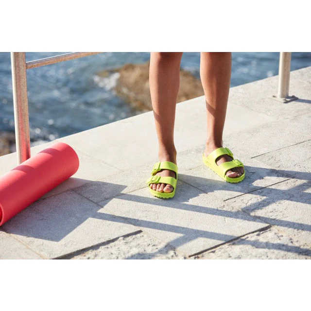Birkenstock Women's Arizona Eva Essentials Sandal in Active Lime - Image 6