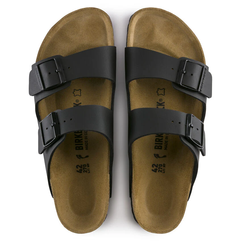 Birkenstock Arizona Birko-Flor Classic Footbed Sandal in Black - Image 7