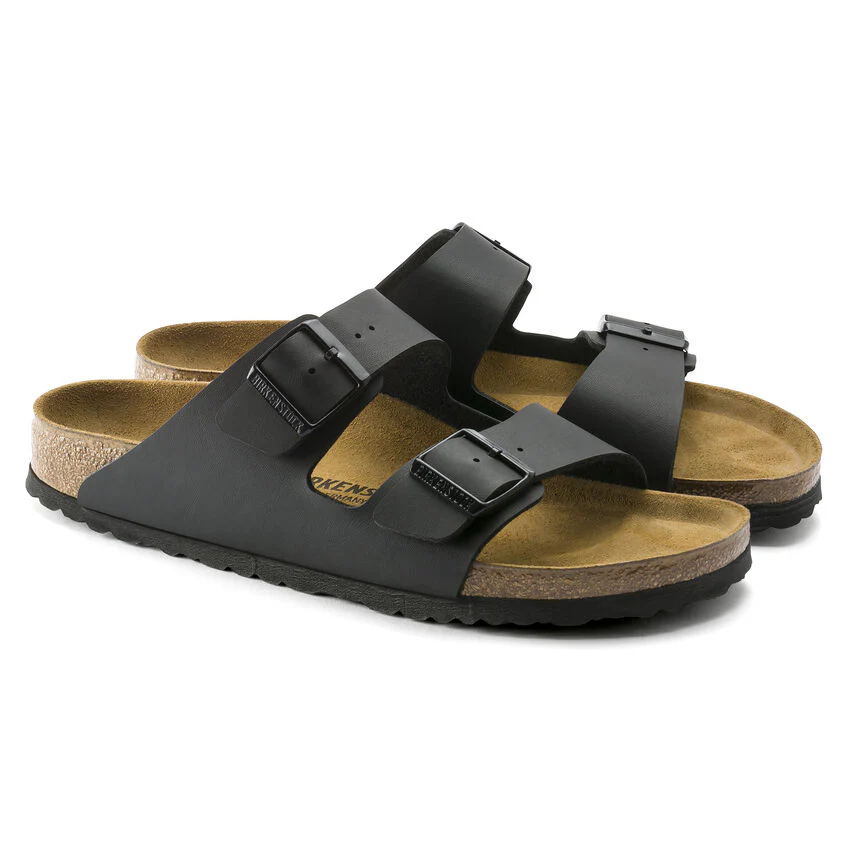 Birkenstock Arizona Birko-Flor Classic Footbed Sandal in Black - Image 8