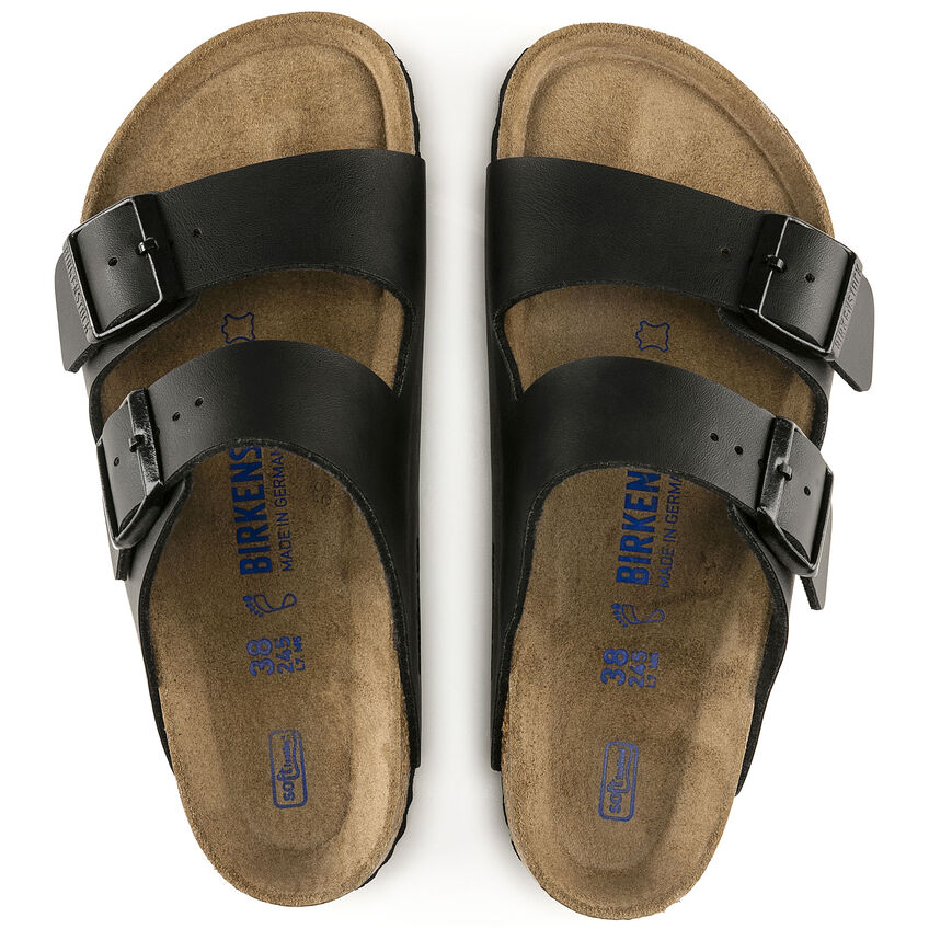 Birkenstock Arizona Birko-flor Soft Footbed Sandal in Black - Image 6