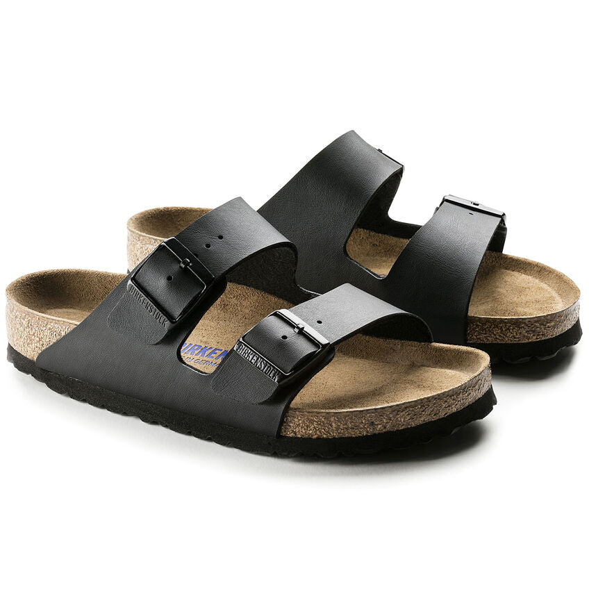 Birkenstock Arizona Birko-flor Soft Footbed Sandal in Black - Image 7