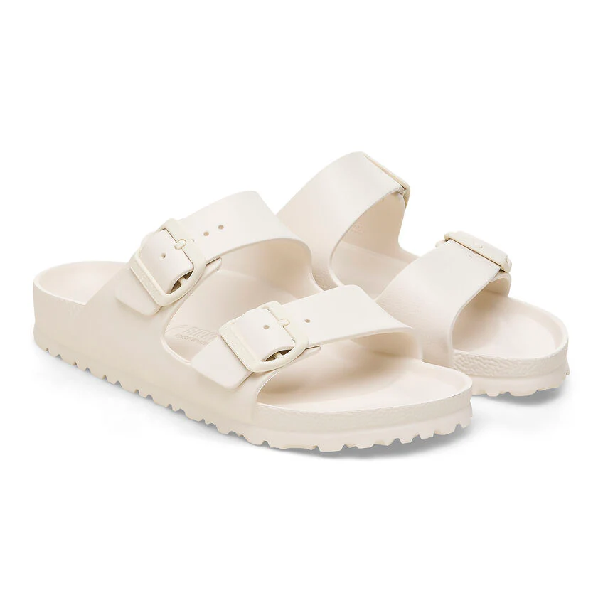 Birkenstock Women's Arizona Eva Essentials Sandal in Eggshell - Image 6