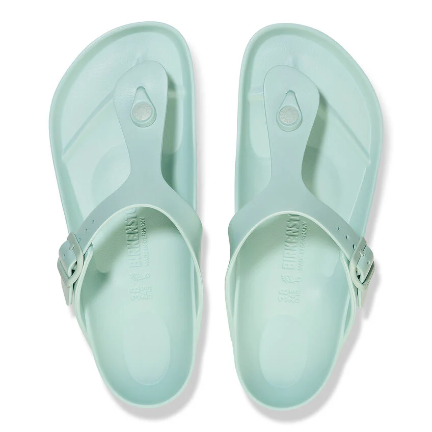 Birkenstock Women's Gizeh Essentials EVA Sandal in Surf Green - Image 4