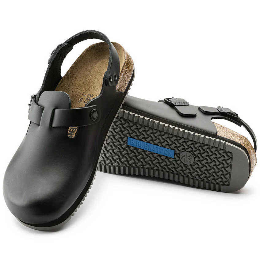 Birkenstock Tokio Super Grip Classic Footbed in Black - Image 6