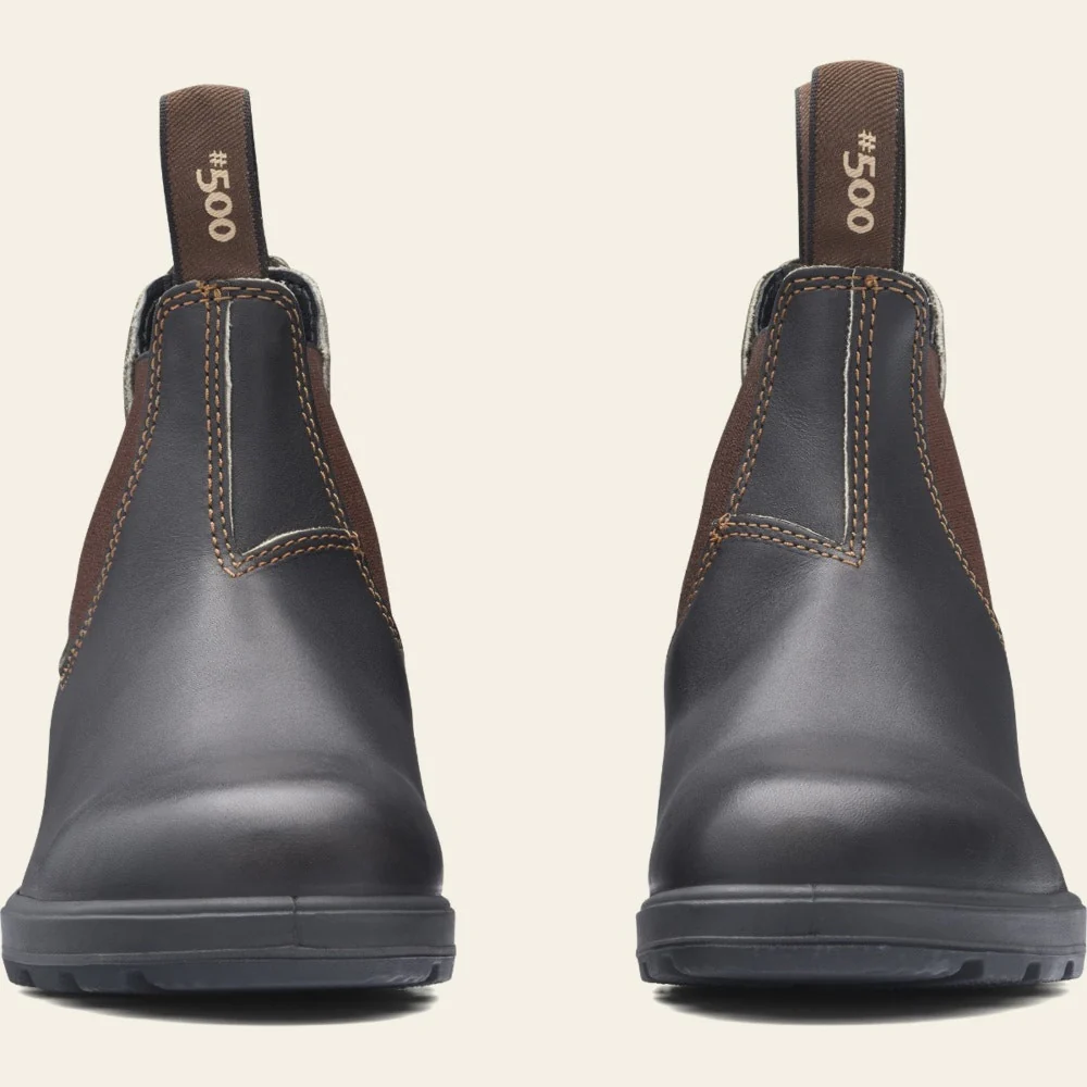 Blundstone Original 500 Chelsea Boots in Stout Brown - Image 5