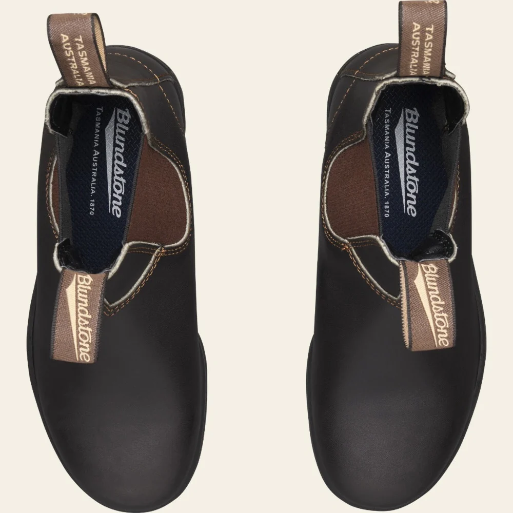 Blundstone Original 500 Chelsea Boots in Stout Brown - Image 6