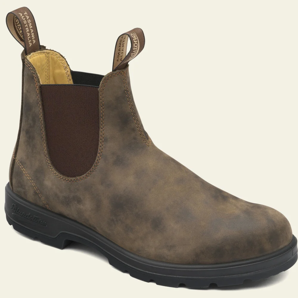 Blundstone Classic 585 Chelsea Boots in Rustic Brown - Image 5