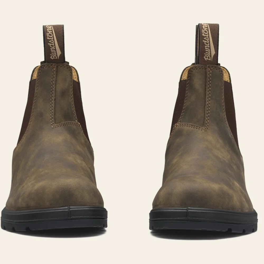 Blundstone Classic 585 Chelsea Boots in Rustic Brown - Image 6