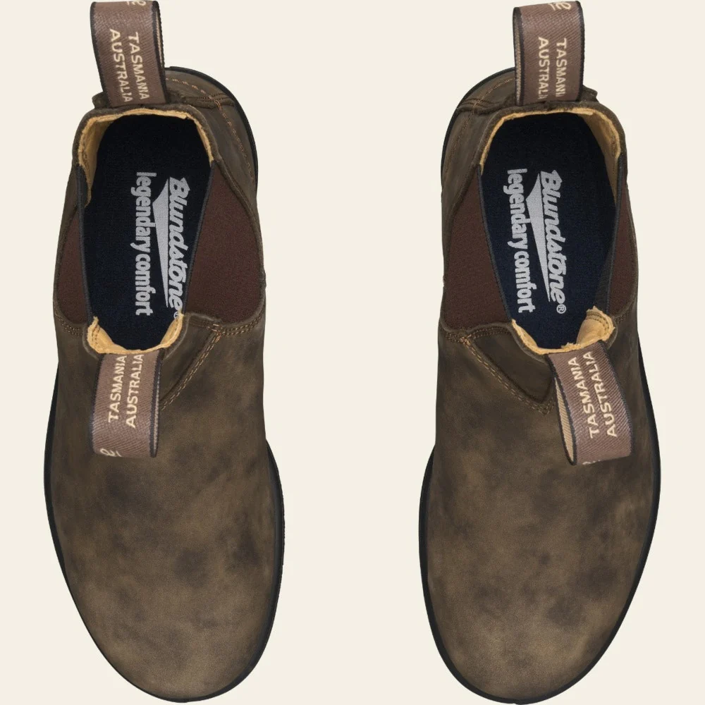 Blundstone Classic 585 Chelsea Boots in Rustic Brown - Image 7