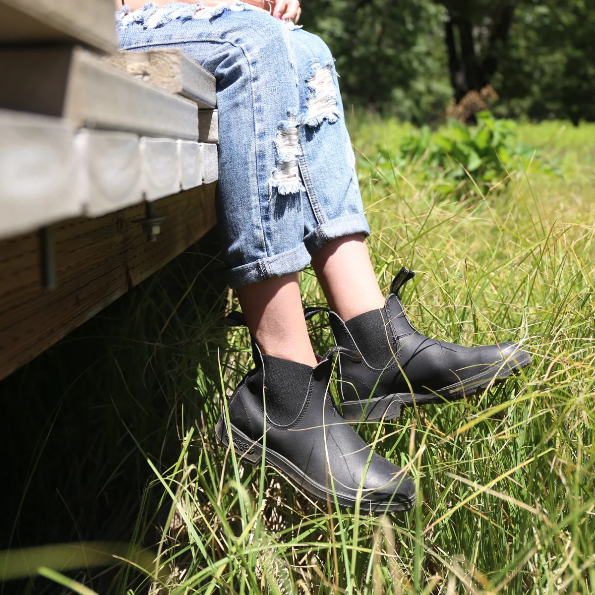 Blundstone Classic 558 Chelsea Boots in Black - Image 4