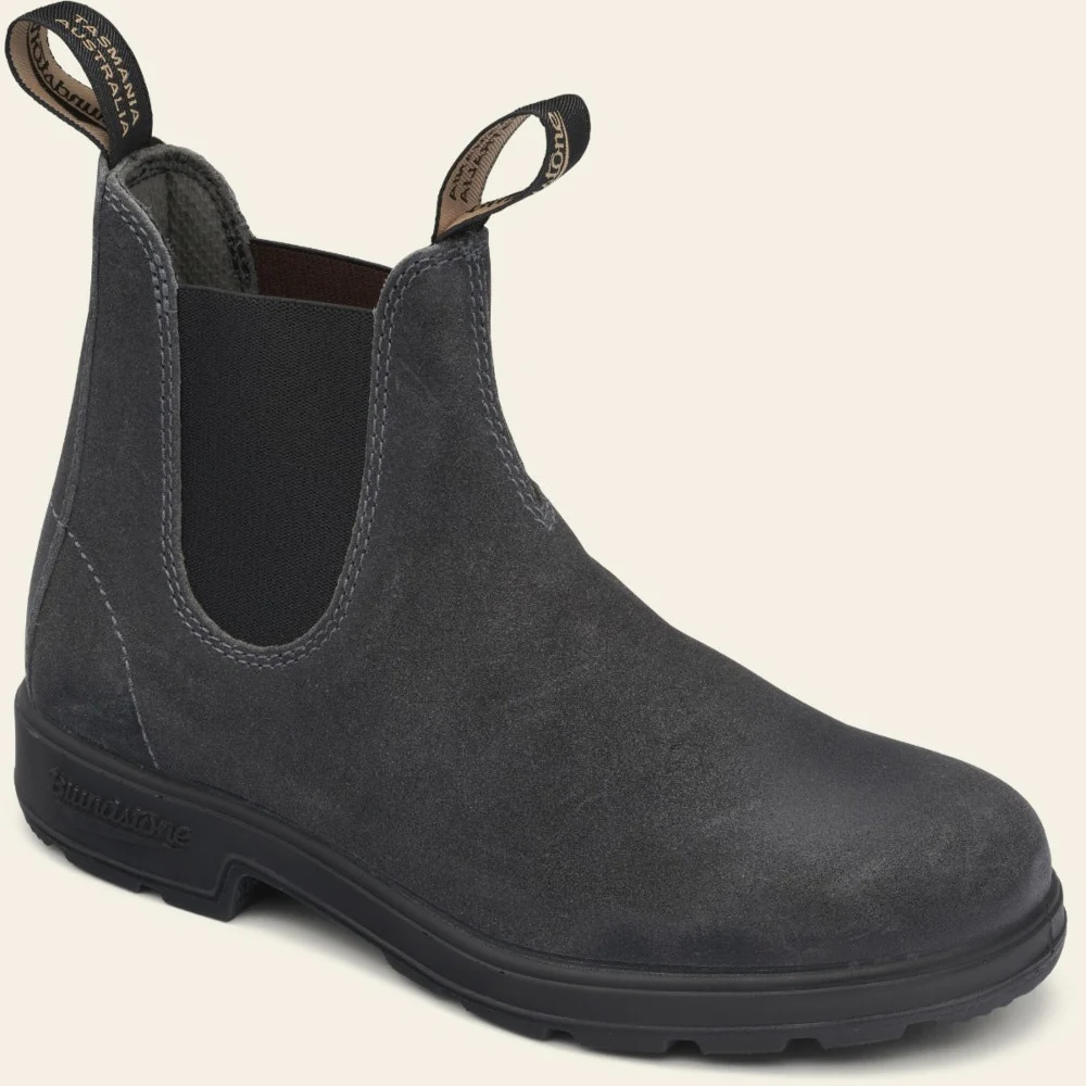 Blundstone Original 1910 Suede Leather Boot in Steel Grey - Image 3