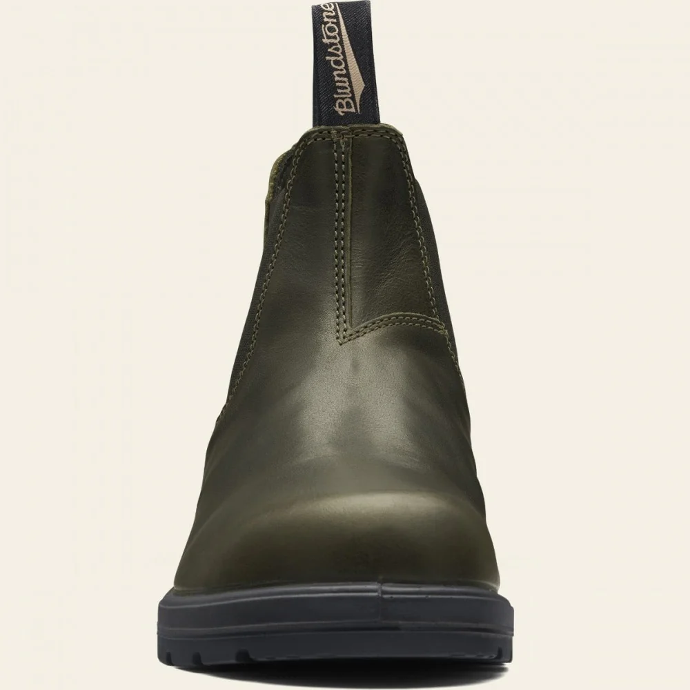 Blundstone Women's Classic 2052 Chelsea Boot in Leather Green - Image 3