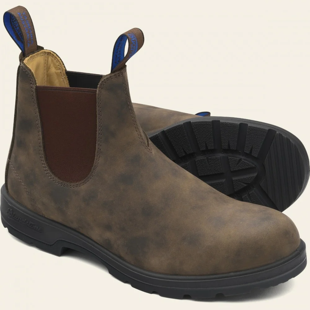 Blundstone Thermal 584 Chelsea Boot in Rustic Brown - Image 4