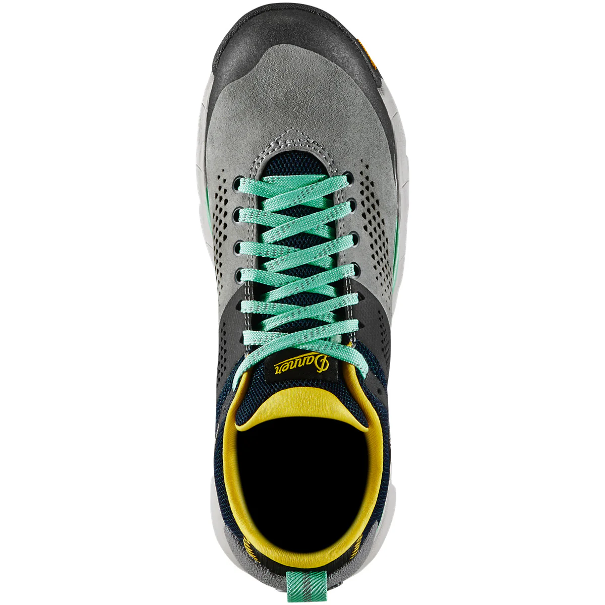Danner Women's Trail 2650 3" In Gray/Blue/Spectra Yellow - Image 4