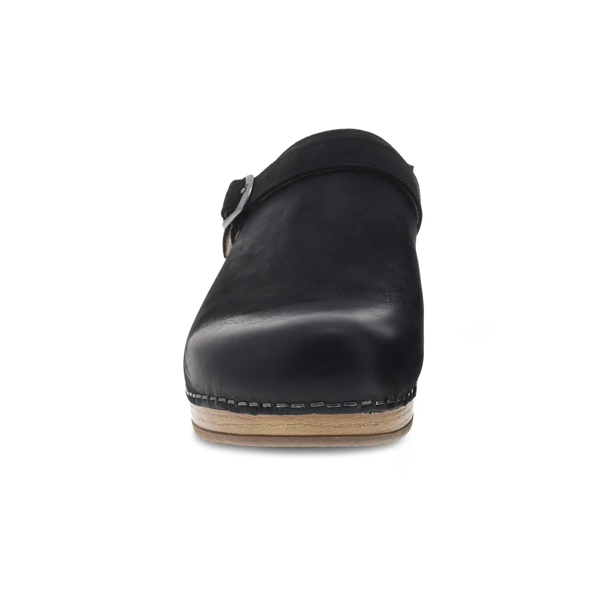 Dansko Women's Berry in Black Burnished Nubuck Mule - Image 3