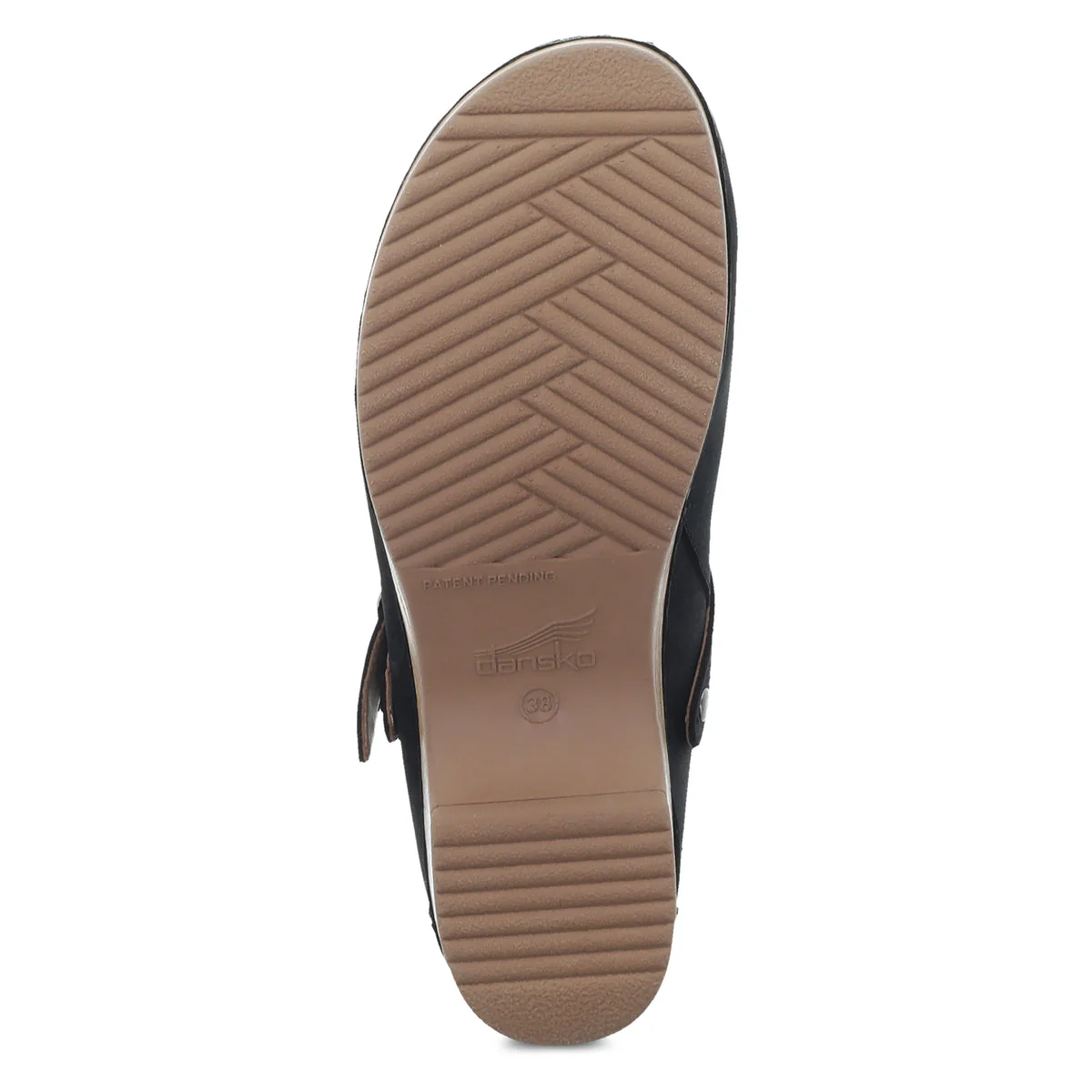 Dansko Women's Berry in Black Burnished Nubuck Mule - Image 6