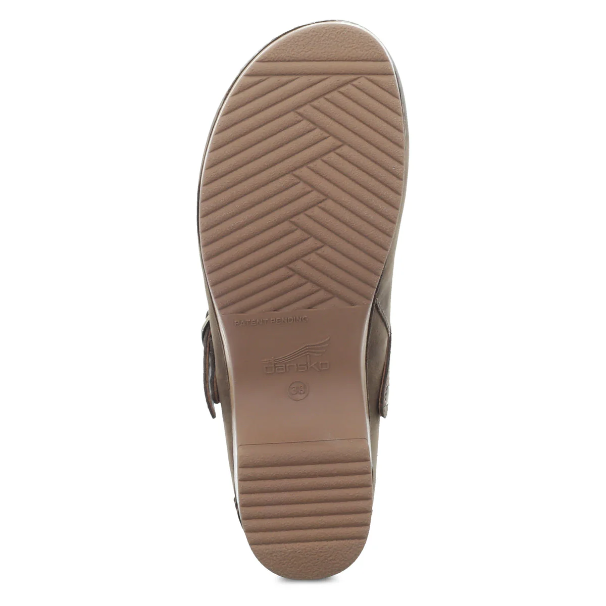 Dansko Women's Berry in Mushroom Burnished Nubuck Mule - Image 9
