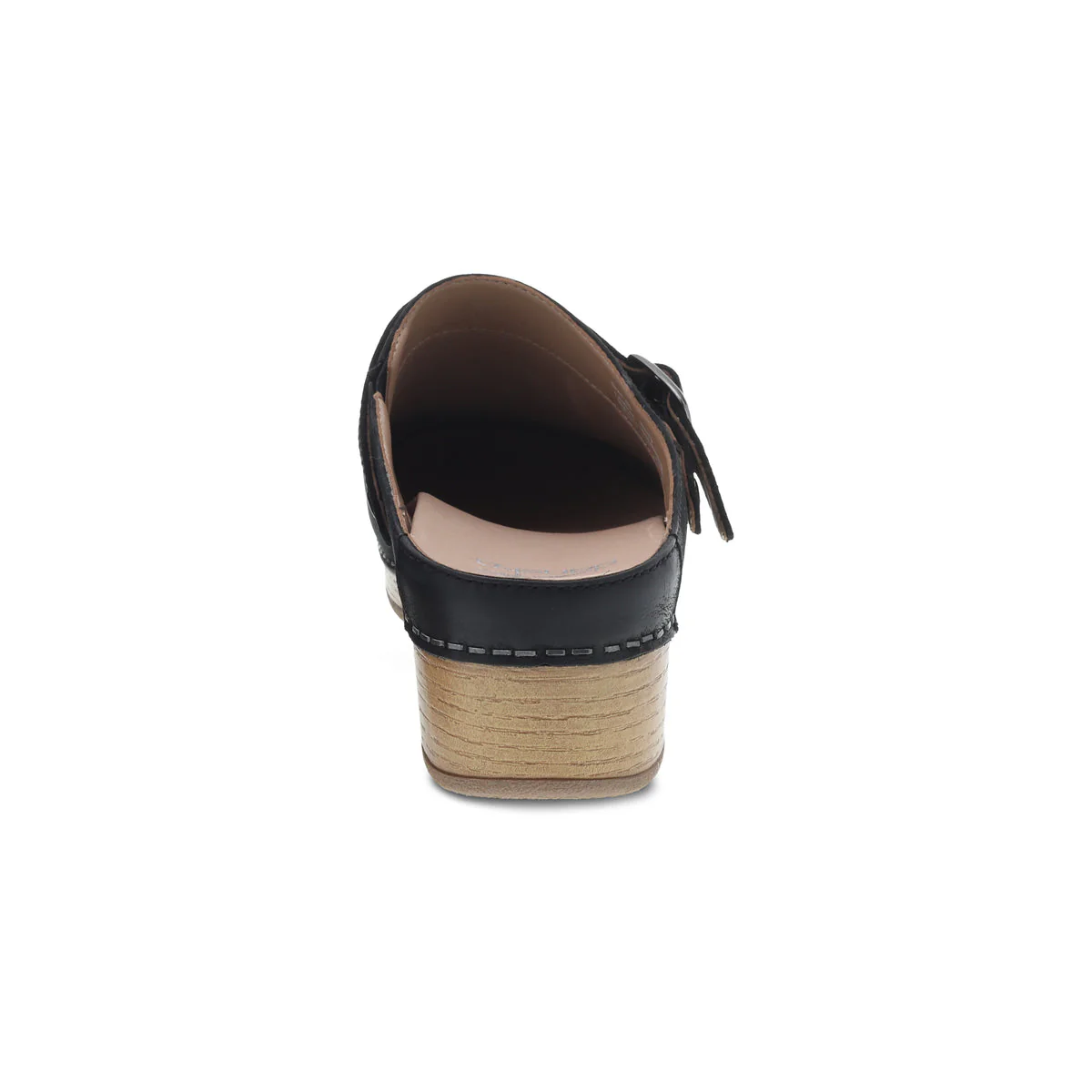 Dansko Women's Brenna in Black Burnished Suede Clog - Image 4