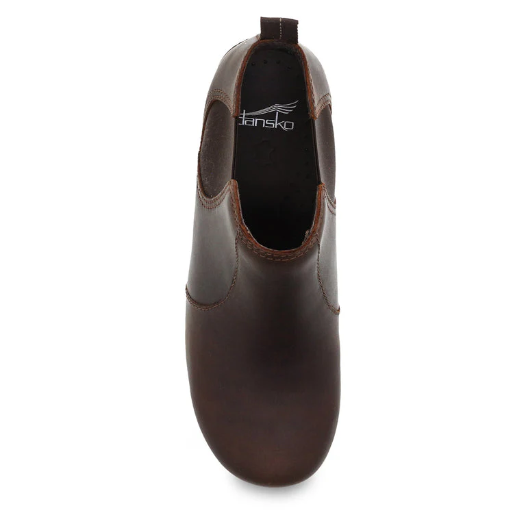 Dansko Women's Frankie Boot in Antique Oiled Brown - Image 5