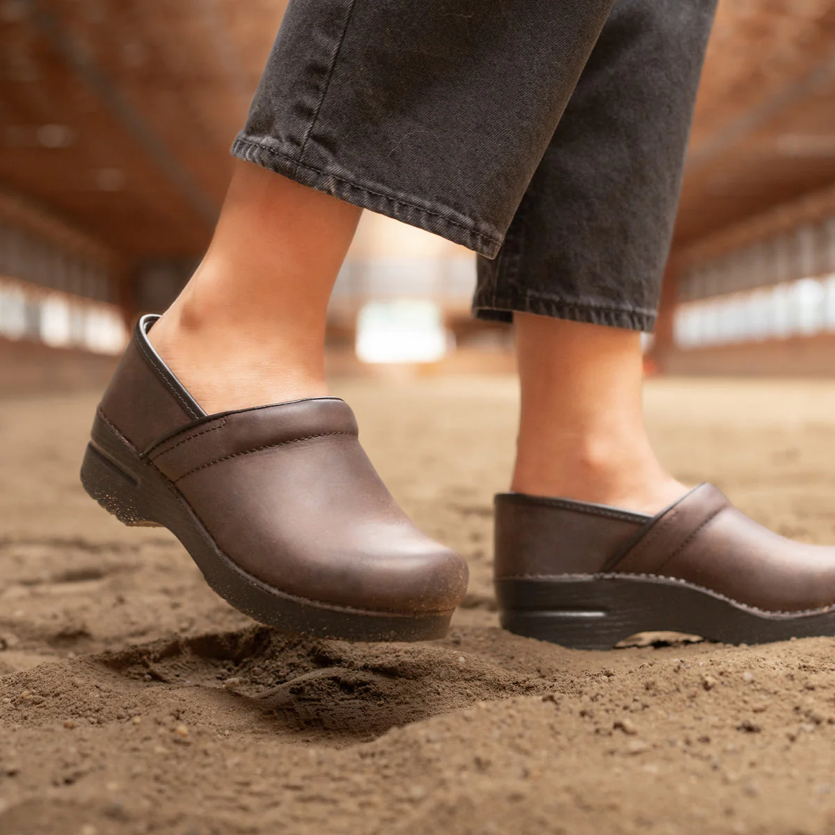 Dansko Women's Professional Clog in Antique Brown - Image 5