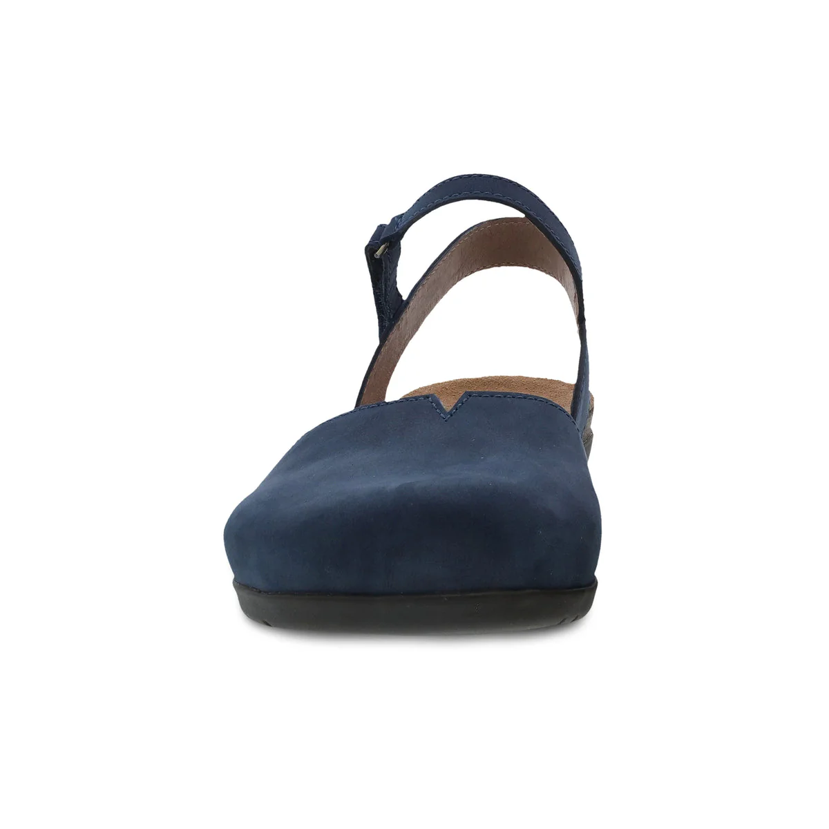 Dansko Women's Rowan in Navy Milled Nubuck Mary Jane - Image 4