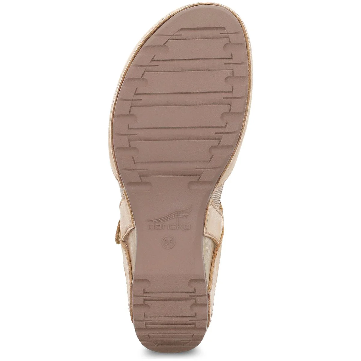 Dansko Women's Tiffani in Tan Milled Burnished - Image 3