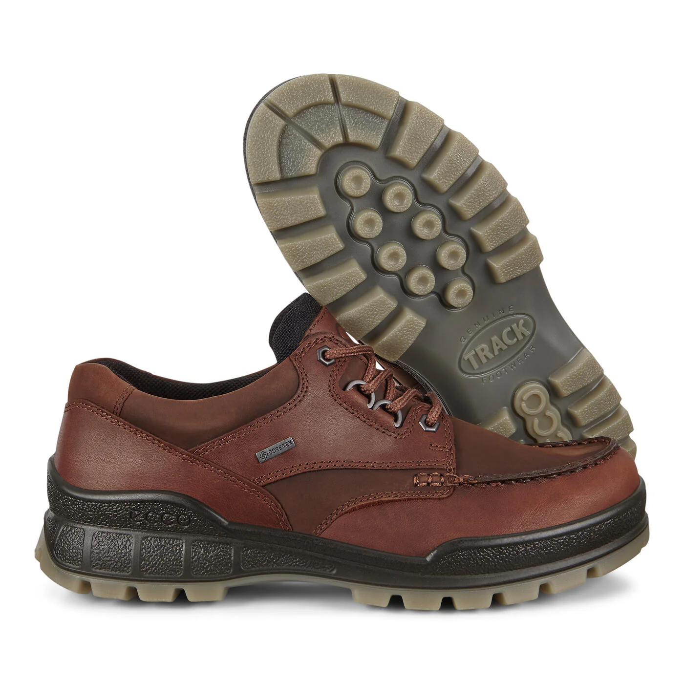 Ecco Men's Track 25 Low in Bison Bison - Image 4