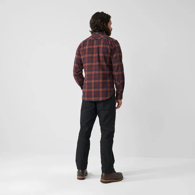 Fjallraven Men's Skog Shirt In True Red - Image 4