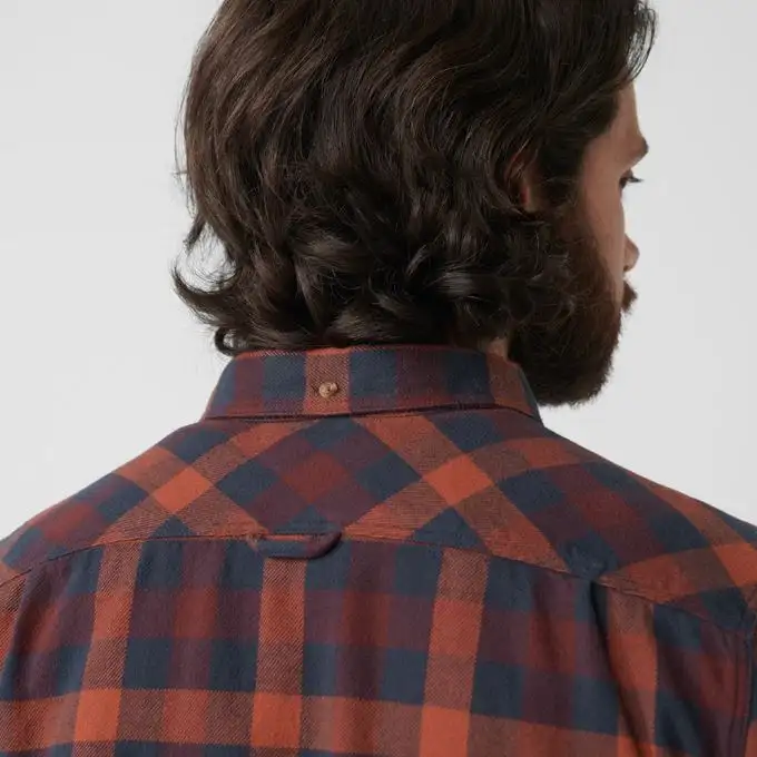 Fjallraven Men's Skog Shirt In True Red - Image 6
