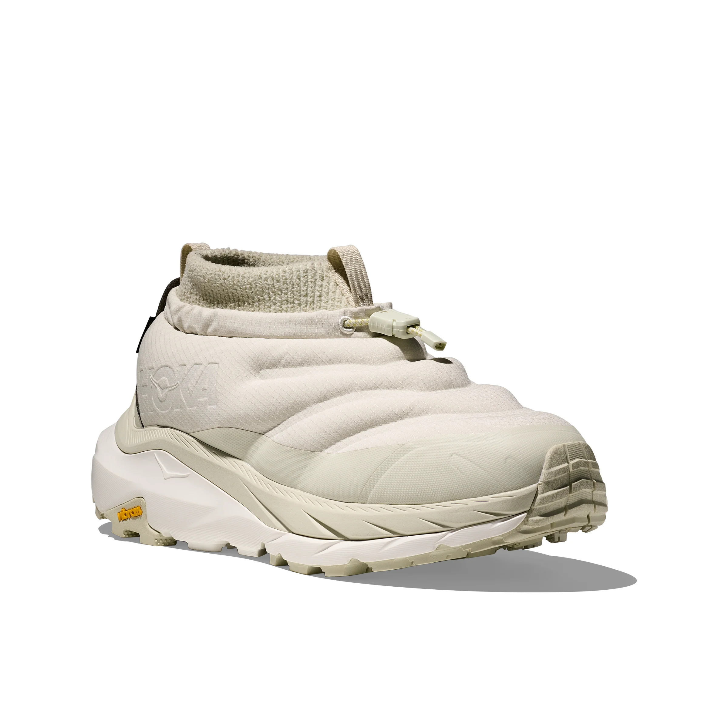 Hoka Men's Kaha 2 Frost Moc GTX in Truffle Salt/White - Image 6