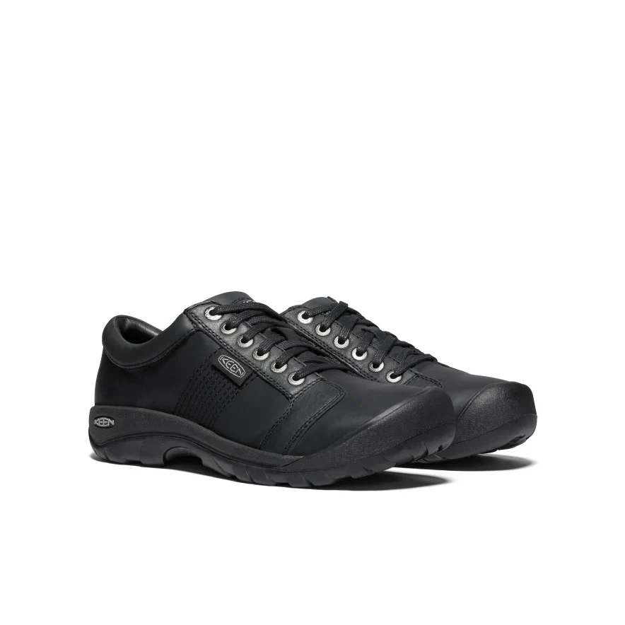 Keen Men's Austin in Black Leather - Image 3