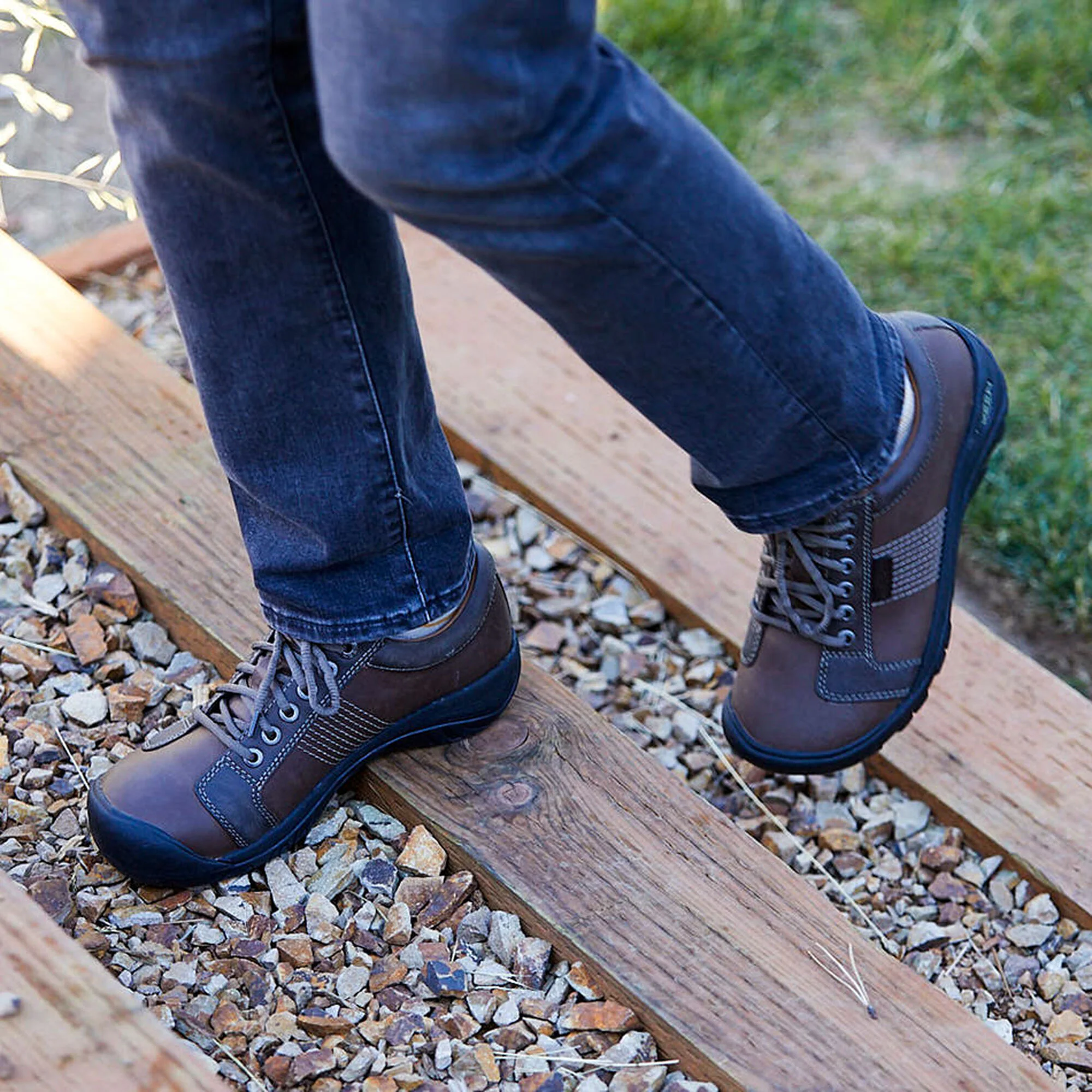 Keen Men's Austin in Black Leather - Image 6