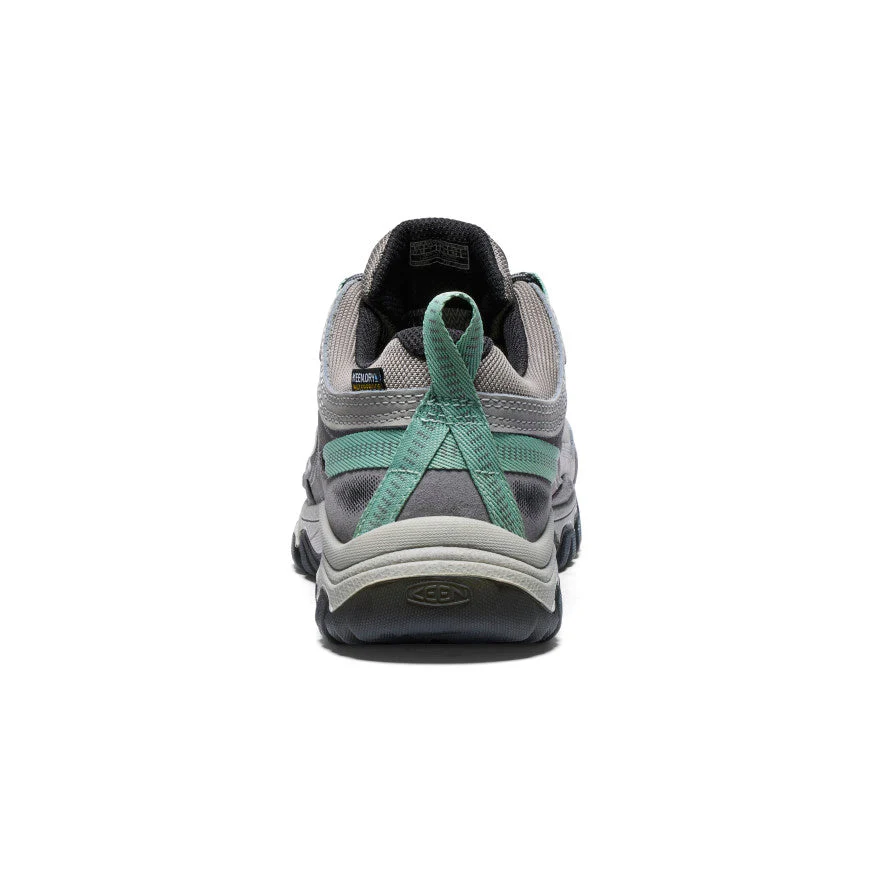 Keen Women's Targhee IV Waterproof Hiking Shoe in Alloy Granite Green - Image 4