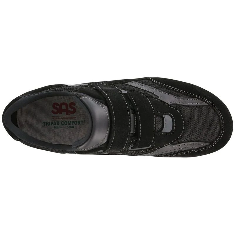 SAS Men's JV Mesh Active Sneaker in Black - Image 3