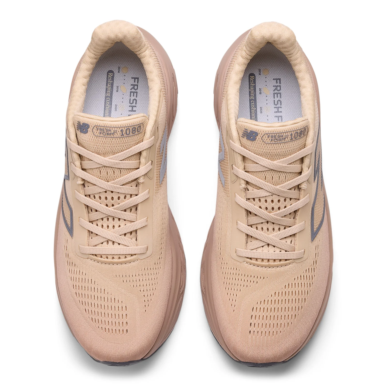 New Balance Men's Fresh Foam X 1080v14 in Desert Clay with Flat Taupe and Castlerock - Image 6