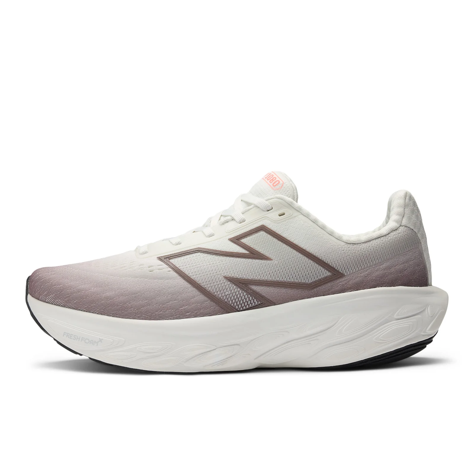 New Balance Men's Fresh Foam X 1080v14 in Earth Shadow with Reflection and Urgent Red - Image 5