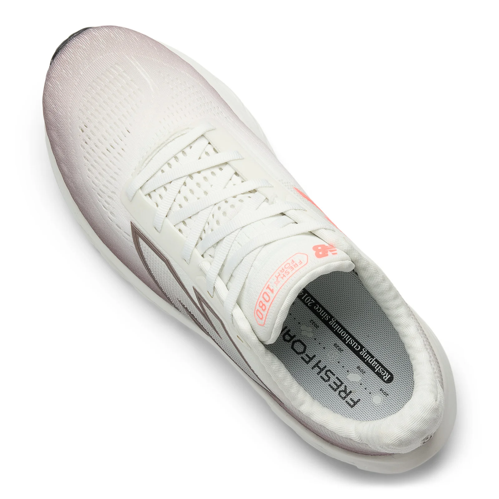 New Balance Men's Fresh Foam X 1080v14 in Earth Shadow with Reflection and Urgent Red - Image 6