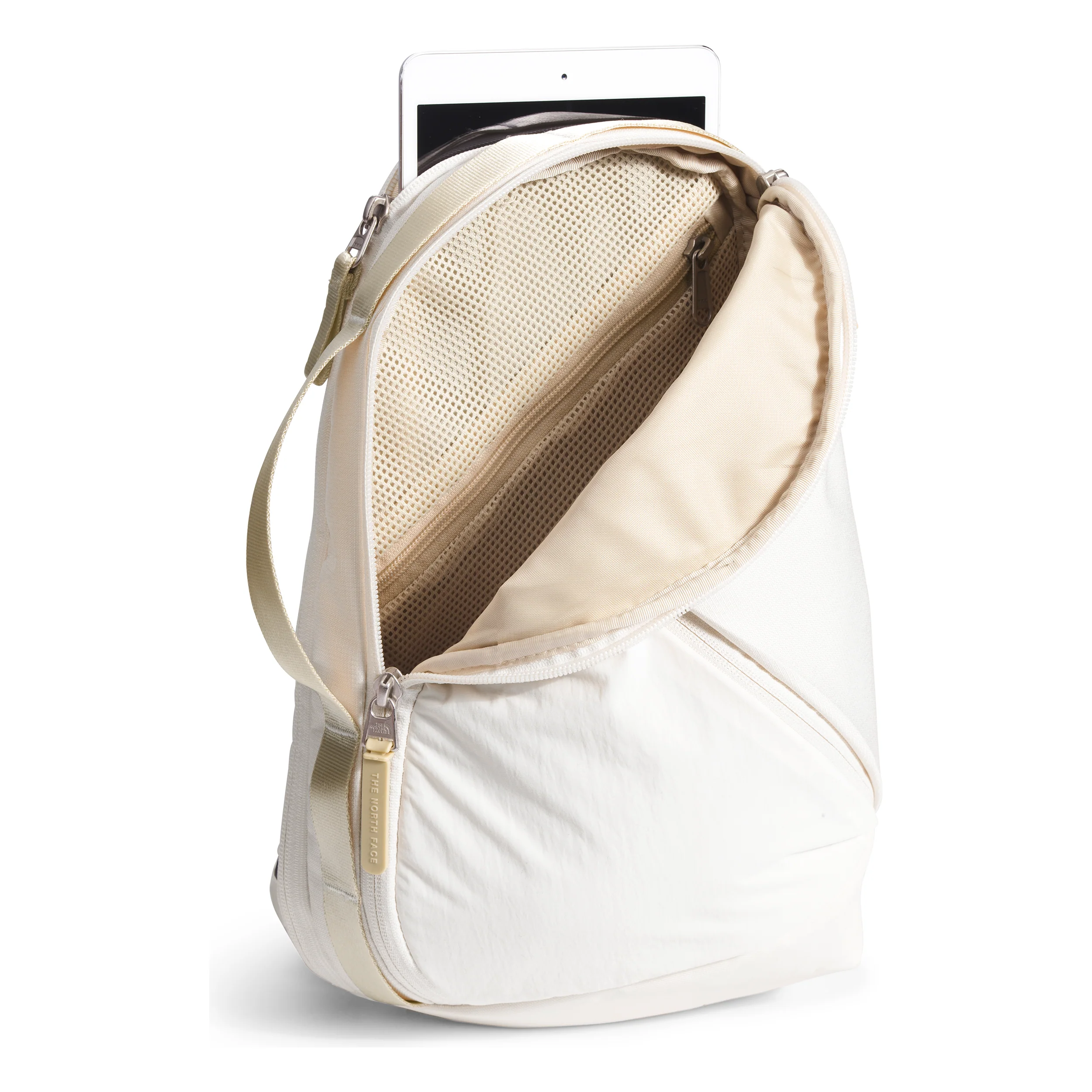 The North Face Women's Isabella Sling in Gardenia White Dark Heather Gravel - Image 6