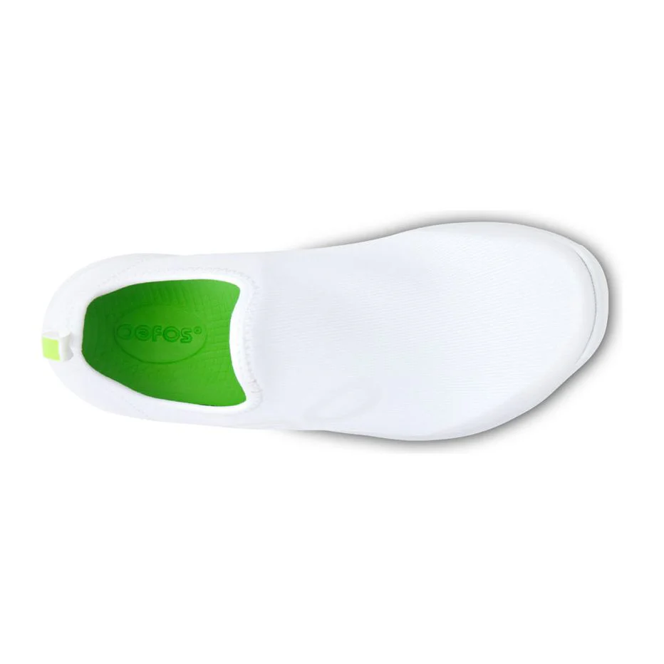 OOFOS Women's OOmg Sport Low Shoe in White - Image 9